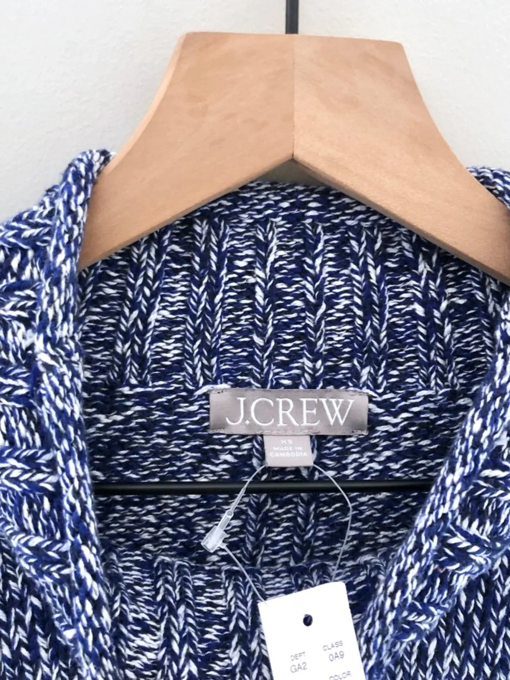 NWT J.Crew Marled 2025 Rollneck Sweater